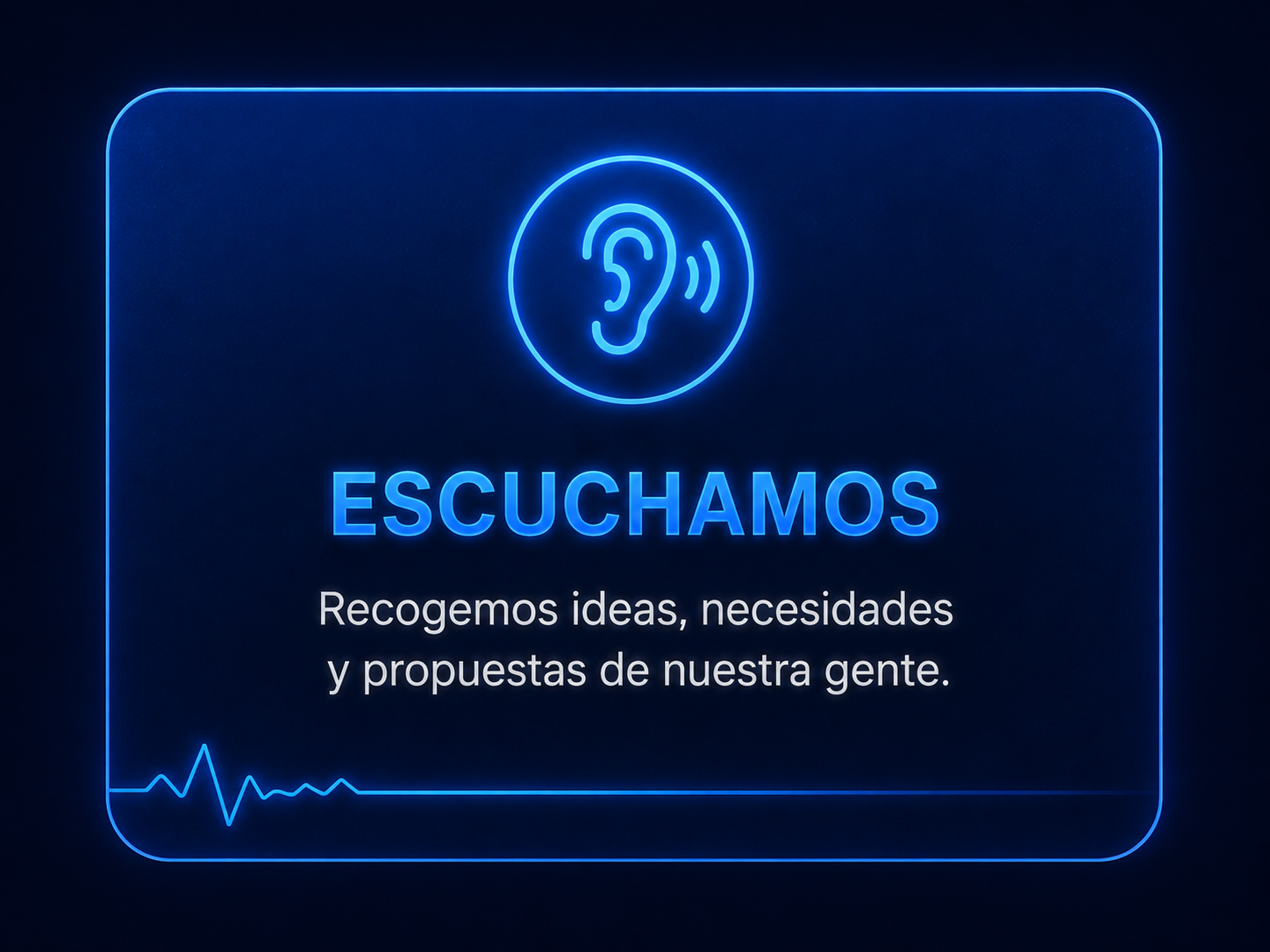 Escuchamos